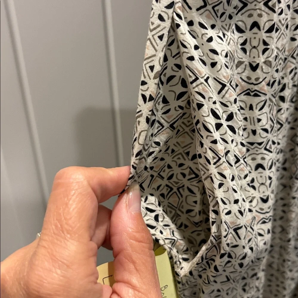 Free People Lindsay Rose Babydoll Tunic Dress Bohemian Size Large - Picture 7 of 8